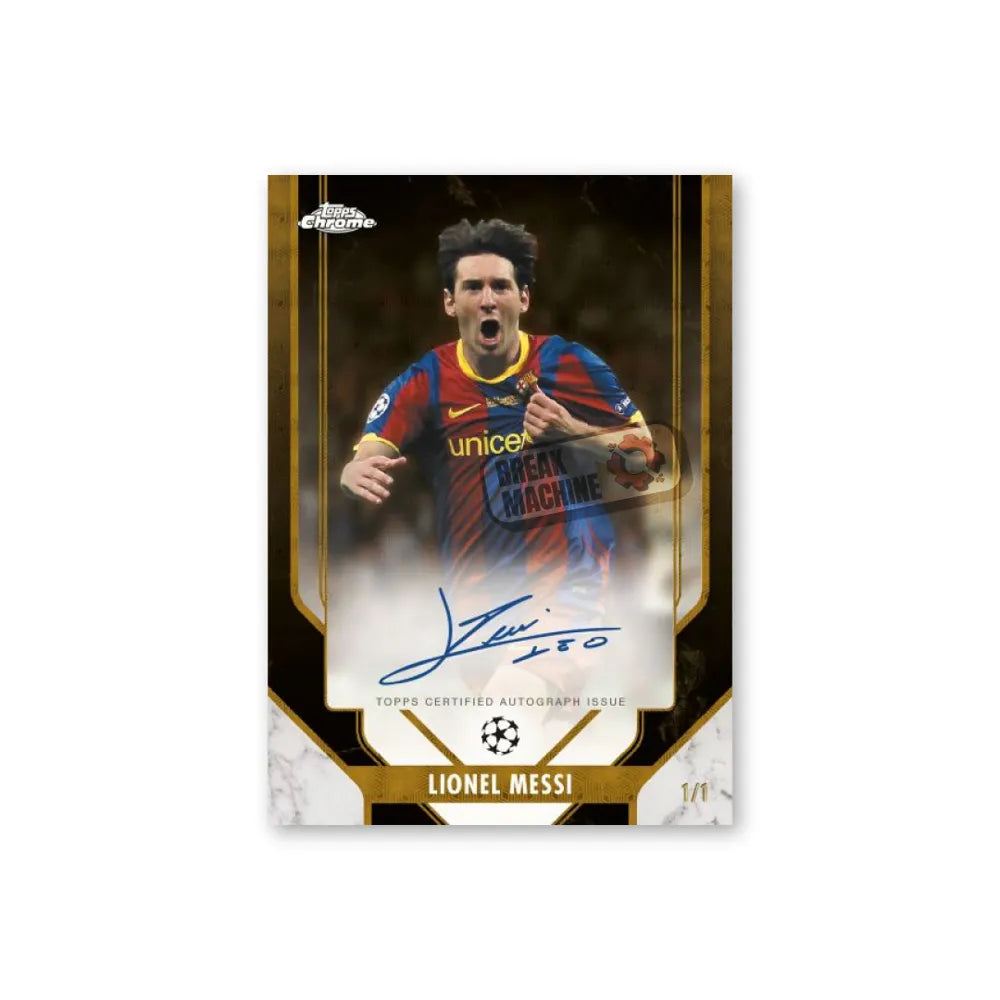 2025/26 Topps Chrome UEFA Club Competitions - UCC Hobby Box