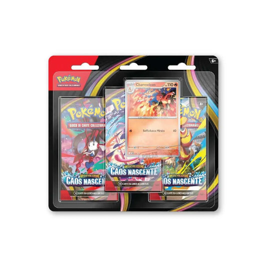 Pokemon - CAOS NASCENTE - Blister da 3 Bustine (IT)